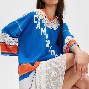 Free People NWOT Cambridge Stanley Tee - L